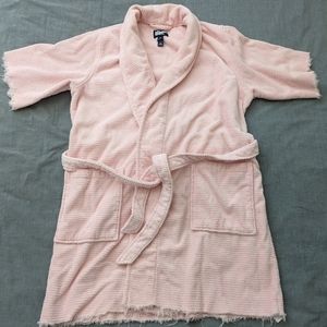 Lands' End cutoff terry robe